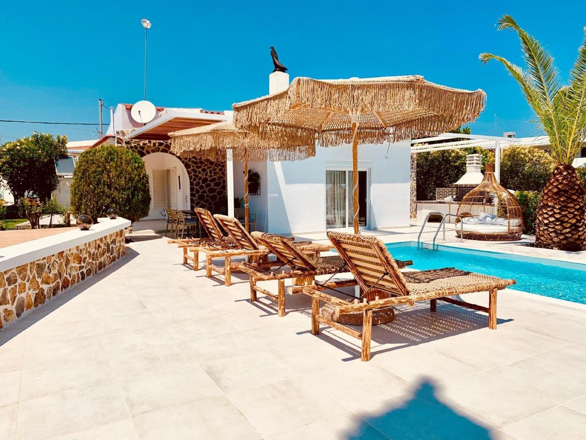 Mit Privatpool Fuer 6 Personen Ca 105 M In Faliraki, Aegaeis Rhodos Semesterbostad *